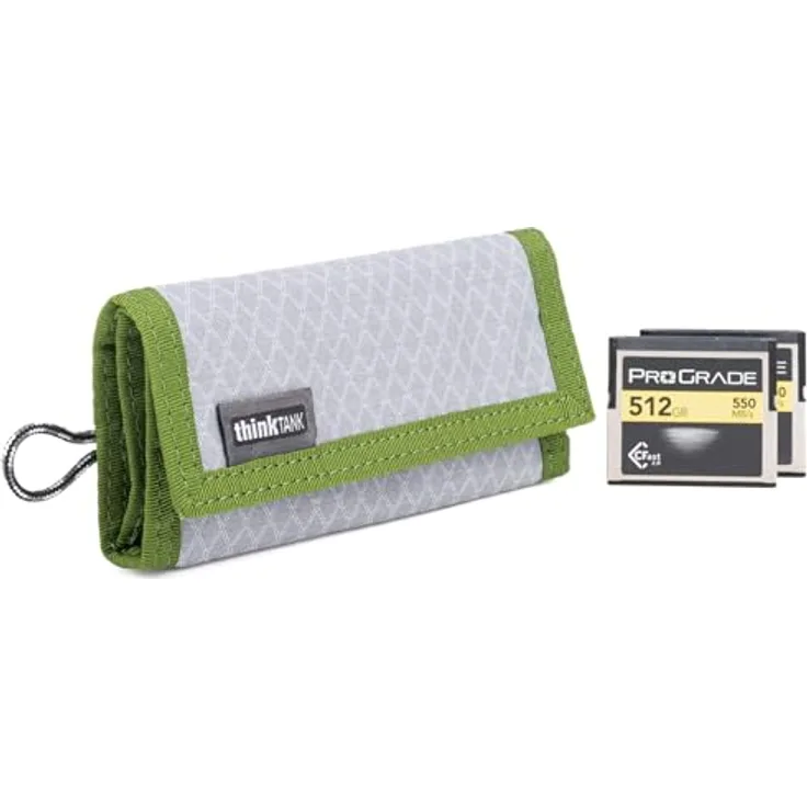 Think Tank Photo Secure Pixel Pocket Rocket V2, Kamera-Zubehör mit abnehmbarem Sicherheitsband, Grün - Highland Green