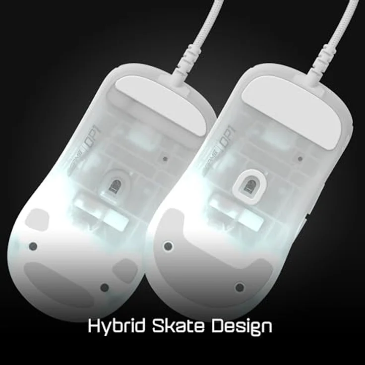 Endgame Gear OP1 RGB Gaming Maus - White Frost (Kabelgebunden), Maus, Weiss – Bild 8