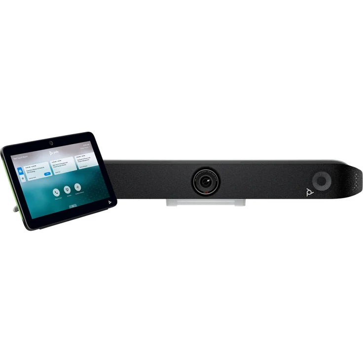 Poly Studio X52 Videokonferenzsystem inkl. TC10, 4K Kamera, Poly DirectorAI, Schwarz/Grau