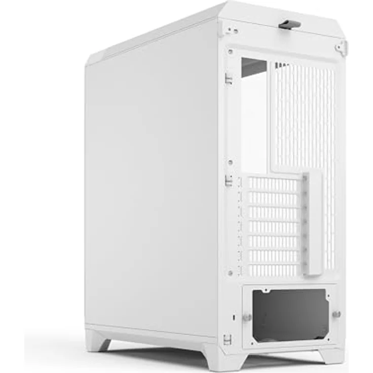 Fractal Design Meshify 3 White TG Clear, Midi-Tower PC-Gehäuse für E-ATX, Tempered Glass, 3x 140-mm-Lüfter, weiß – Bild 6
