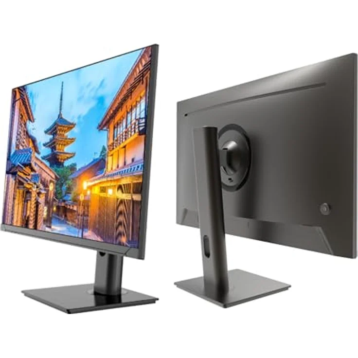 JapanNext JN-IPS27FHDR-C65W-HSP, 27 Zoll IPS Full HD Monitor mit HDR, USB-C-Laden (65W), Höhen- & Neigungsverstellbar, Integrierte Lautsprecher, G-Sync/FreeSync, 2 Jahre Garantie – Bild 3