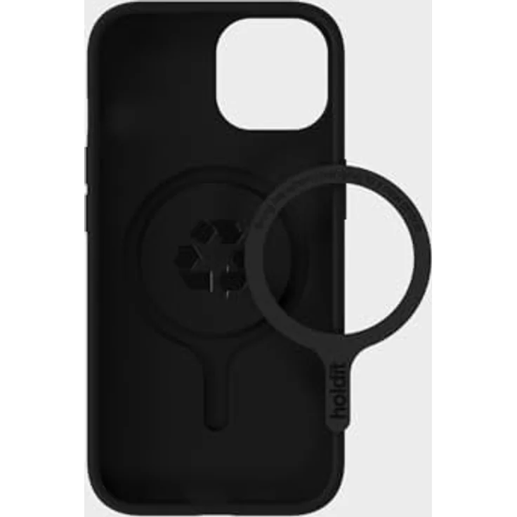 HOLDIT Soft Case Magsafe, Backcover für Apple iPhone 16E/15/14/13, Schwarz, recycelter Kunststoff, kabelloses Laden – Bild 5