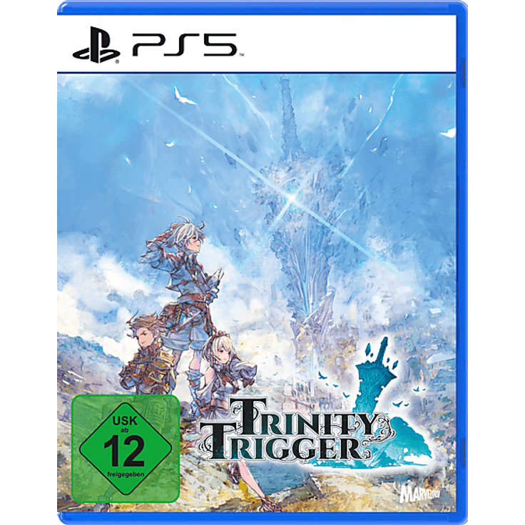 MARVELOUS GAMES Trinity Trigger, Action-Rollenspiel für PlayStation 5 mit lokalem Koop, anpassbaren Kämpfen und acht Waffentypen