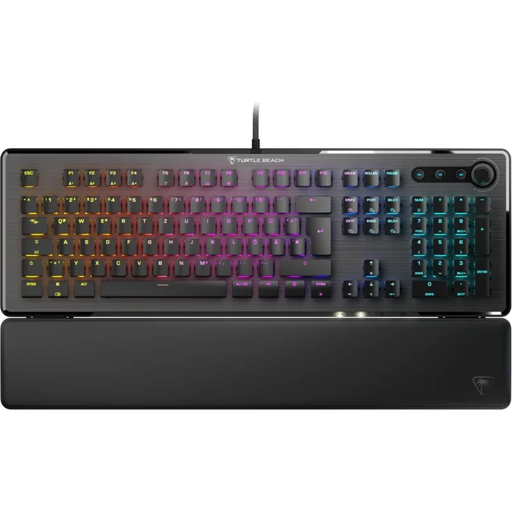 Turtle Beach Vulcan II, Tactile Gaming-Tastatur (Tactile) mit AIMO™-Lichttechnologie