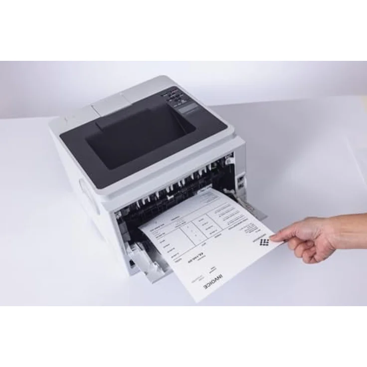 Brother HL-L5210DN Laserdrucker schwarz weiß (A4, 48 Seiten/Min., 1.200x1.200 DPI, LAN, Duplex, 250 Blatt Papierkassette) weiß/grau – Bild 5