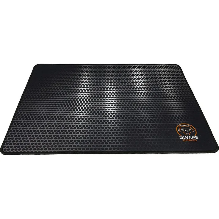 Qware Gaming Mauspad Medium, große Mausmatte 45x35 cm mit rutschfester Unterseite für präzises Gaming