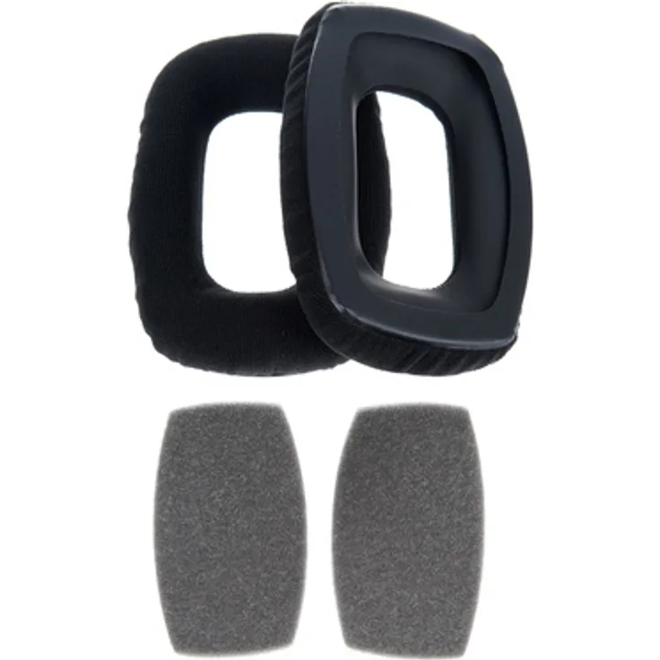 beyerdynamic EDT 100T Ohrpolster Velour, Schwarz, für DT-100/DT-102/DT-108/DT-109, Paar