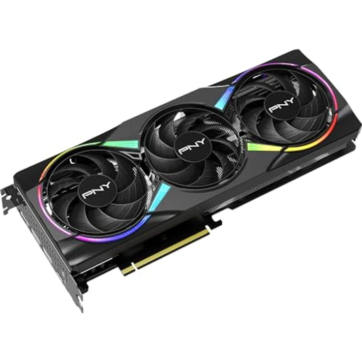 PNY GeForce RTX 5060 Ti, 8GB GDDR7 Grafikkarte mit ARGB-Beleuchtung, Triple Fan und 2692 MHz Boost-Takt – Bild 3
