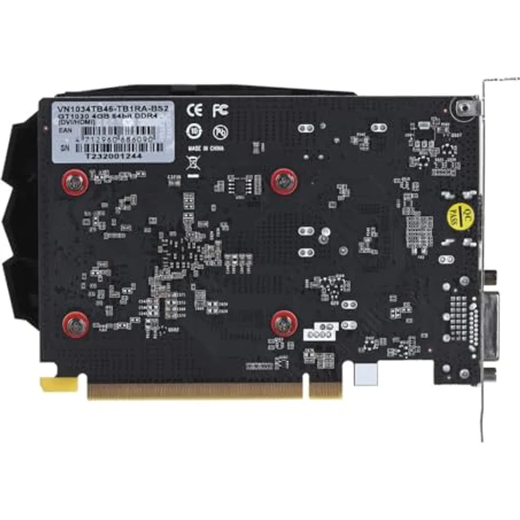 Biostar GeForce GT 1030 4GB DDR4 Grafikkarte, VN1034TB46-TB1RA-BS2 – Bild 5