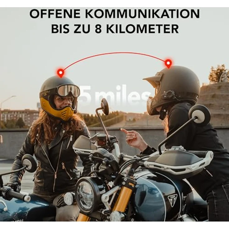 Sena SPIDER ST1 Kommunikationssystem, Mesh-Headset mit Bluetooth 5.1, Jog-Dial Steuerung, schwarze und graue Ausführung – Bild 5