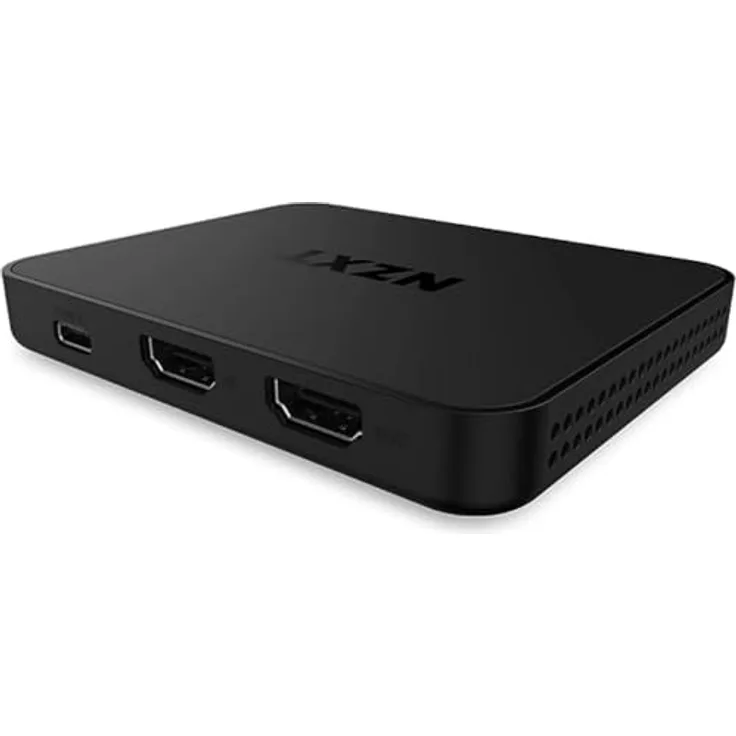 NZXT Signal 4K30 Full HD USB Capture Card - ST-SESC1-WW - 4K60 HDR and 240Hz at Full HD (1080p) - Live-Streaming und -Gaming – Zero-Lag Passthrough – Offene Kompatibilität