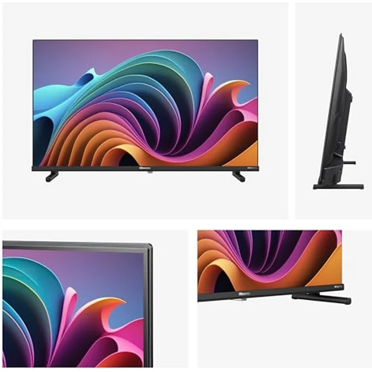 Hisense 32A5NQ 80 cm (32 Zoll) QLED Smart TV Full HD, Dolby Atmos, Duale Positionierung, AI Sports Mode, Schwarz [2024] – Bild 3