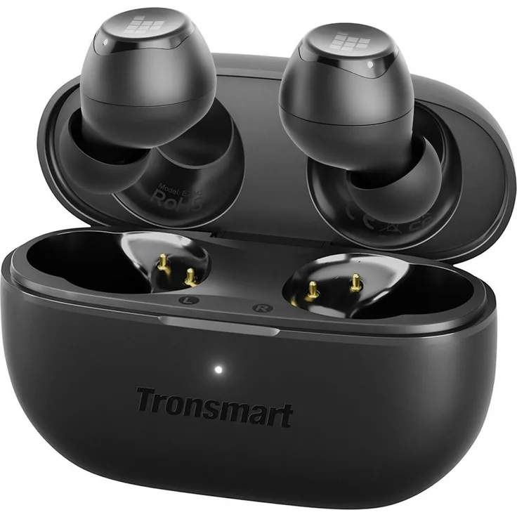 Tronsmart Onyx Pure Hybrid Dual Driver Headphones (7 h, Kabellos), Kopfhörer, Schwarz