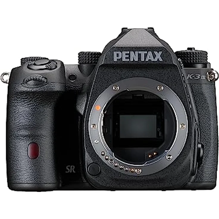 Pentax K-3 Mark III Monochrom Gehäuse Schwarz APS-C DSLR-Kamera - Sichtfeld 100%, optischer Sucher, 5-Achsen 5,5 Stufen In-Body SR, ISO 1.600.000, wetterfest, max. 12fps, Touchscreen – Bild 1