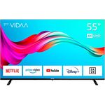 DYON Smart 55 VX 139 cm (55 Zoll) 4K UHD Fernseher, Prime Video, Netflix, YouTube, DAZN, Disney+