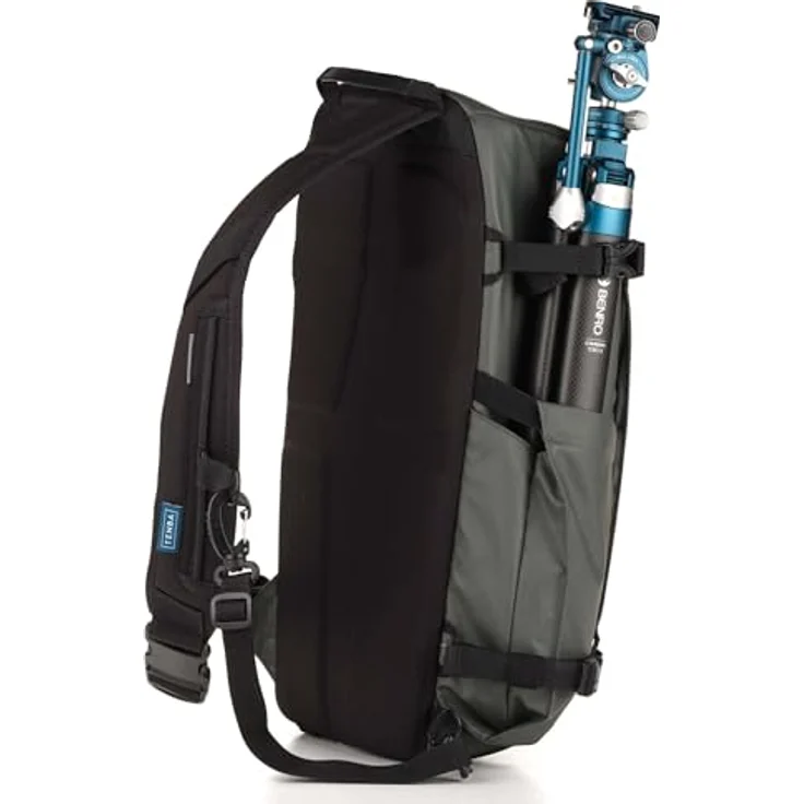 Tenba Solstice V2 16l SlingBag, Kameratasche in Grau mit flexiblem Innenorganisationssystem und abnehmbarer Regenhülle – Bild 4