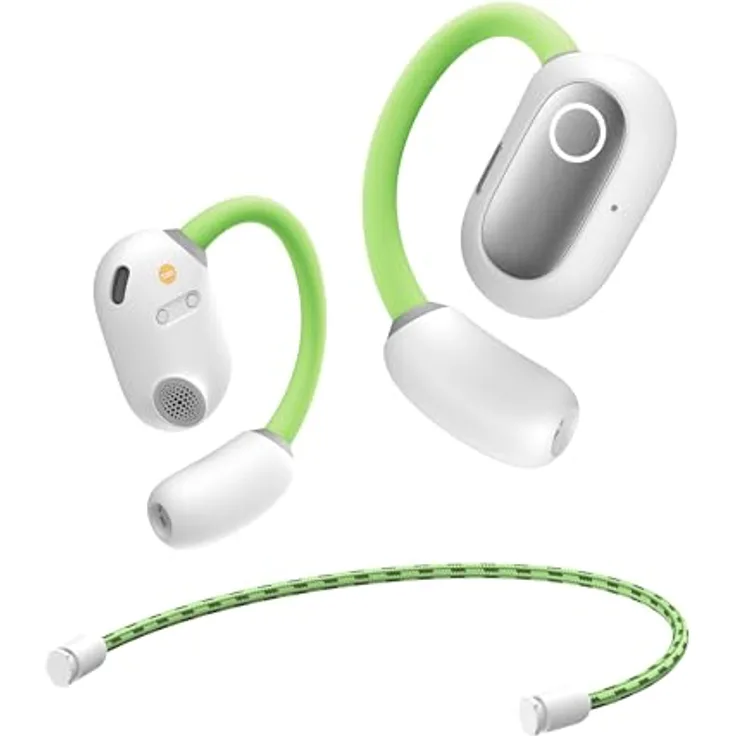 Baseus Eli Sport 1 Open Ear kopfhörer Bluetooth, Direktionale Akustik, druckvoller Bass, Ultraleicht, IPX4 wasserdicht, ENC-Mikrofone, kopfhörer kabellos Bluetooth 5.3-für Laufen, Training, Fitness