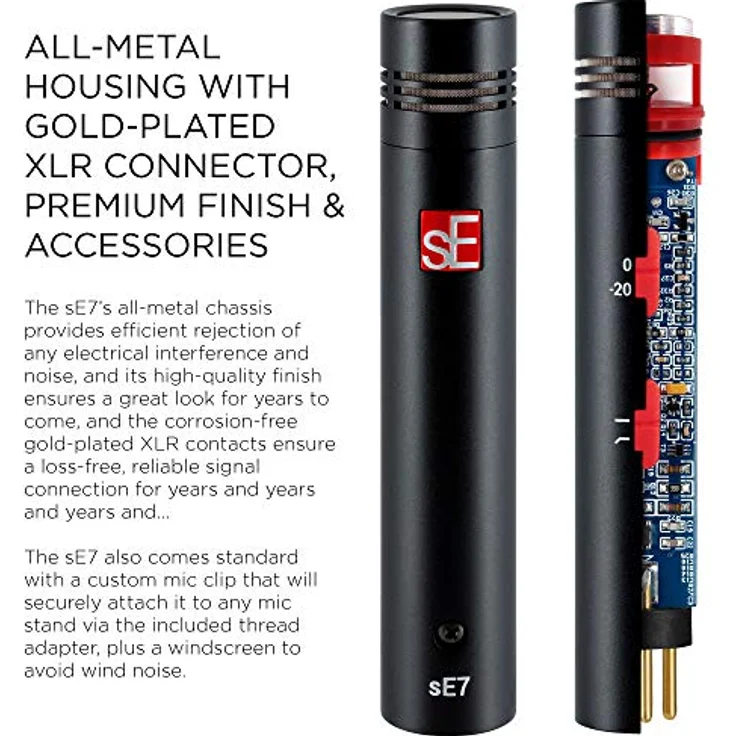 SE Electronics sE7 Stereo Set - Kleinmembranmikrofone – Bild 4