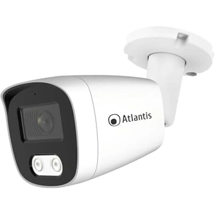 Atlantis Land A11-UX826A-BP, IP-Sicherheitskamera mit 3 Megapixel, Nachtsicht, IP66, kabelgebunden, Schwarz/Weiß – Bild 1