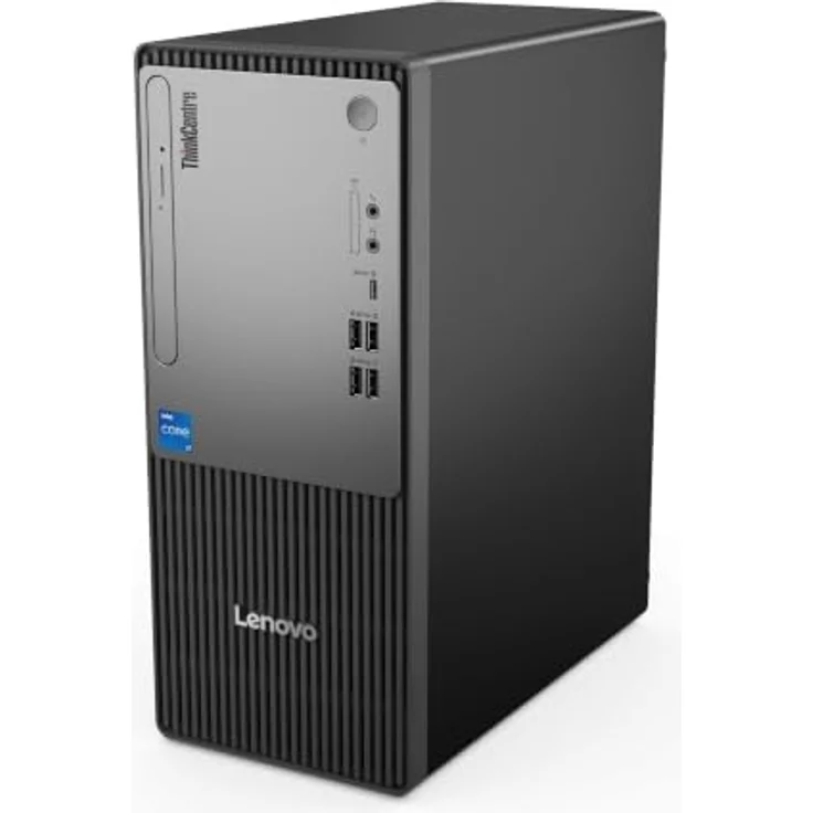Lenovo ThinkCentre neo 50t Gen 5, Intel® Core™ i5-14400, 16 GB DDR5 RAM, 512 GB SSD, Windows 11 Pro, Tower-PC, Schwarz – Bild 1