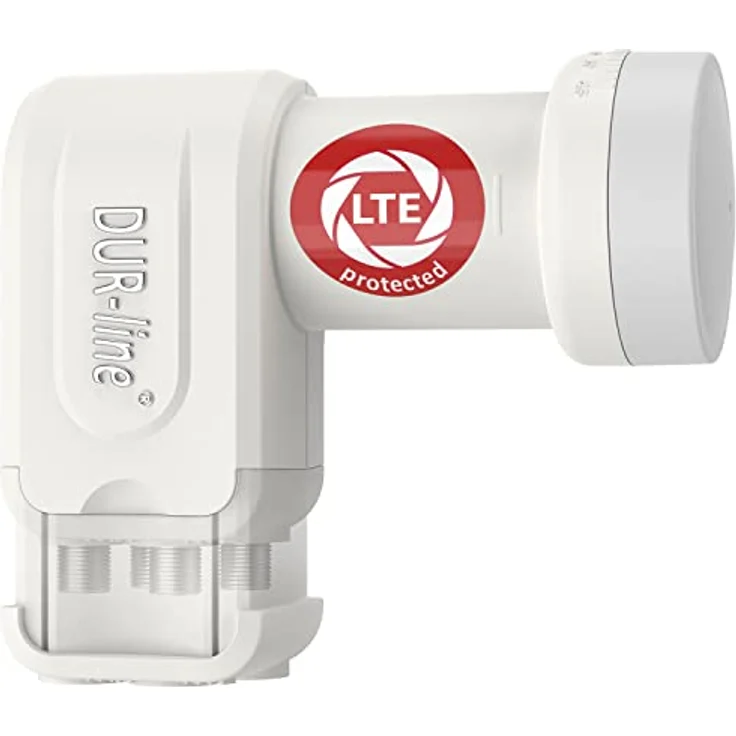 DUR-line +Ultra Quattro LNB - für Multischalter weiß - mit LTE-Filter [ Test SEHR GUT ] digital, Full HD, 4K, 3D, Sieger - Premium-Qualität – Bild 6