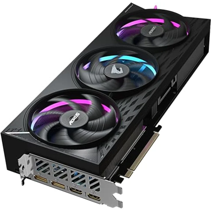 Gigabyte Radeon RX 9070 XT Aorus Elite 16 GB Grafikkarte mit PCIe 5.0, Triple-Slot-Heatpipe-Design – Bild 5