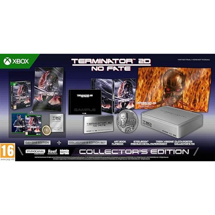 Reef Entertainment Terminator 2D: NO FATE – Collector’s Edition, Xbox Series X mit authentischem Arcade-Gameplay und neu entwickelter Grafik – Bild 1