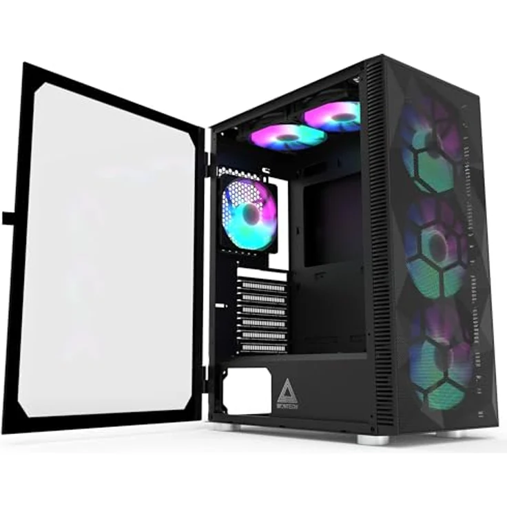 MONTECH PC-Gehäuse Montech X3 MESH, Tower-Gehäuse, (Tempered Glass) – Bild 2