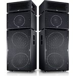 Teufel Power HiFi Stereo-Set, Modulares Lautsprecher-System mit 440 Watt pro Turm, Bluetooth, Schwarz - Preisvergleich