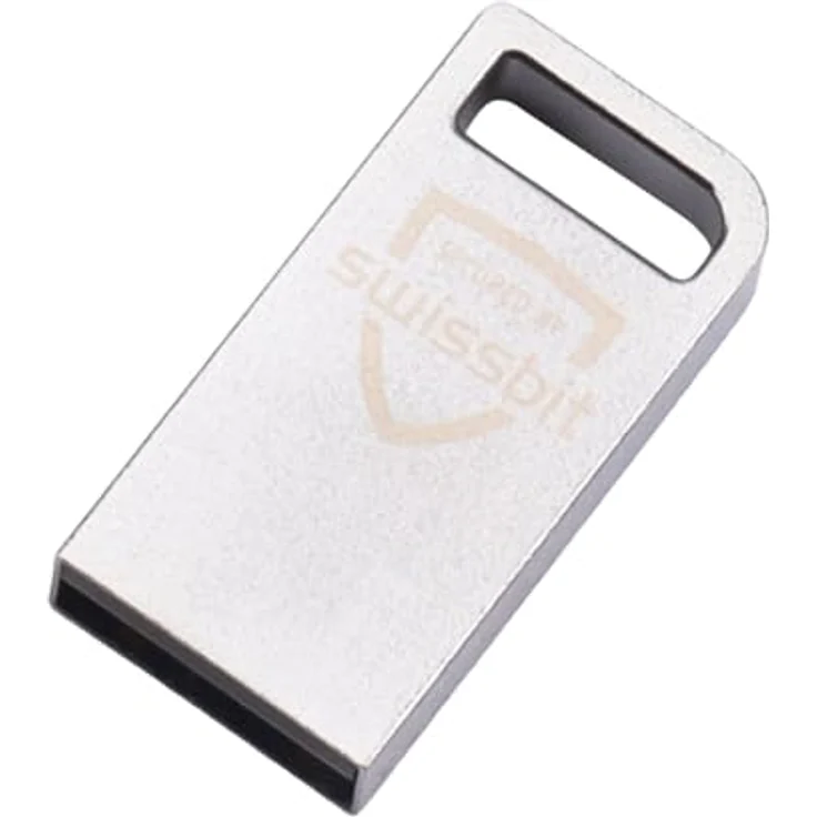 Olympia TSE USB STICK SWISSBIT 3 JAHRE              HINWEIS BEACHTEN (8 GB), USB Stick, Grau – Bild 2