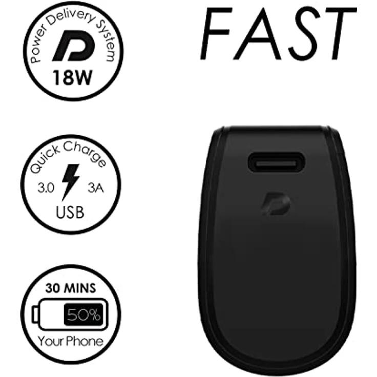 Boompods Powerboom Power Bank 5000mAh - Schnellladefunktion, 2 Geräte gleichzeitig aufladen, LED-Power-Anzeige – Bild 4