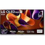LG OLED97G48LW TV 97" (246 cm) OLED evo Fernseher mit Brightness Booster Max, Dolby Vision, bis zu 120Hz, Schwarz