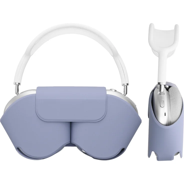 kwmobile Kopfhörer-Schutzhülle Hülle für Apple AirPods Max Case aus Polyester - Lavendel Cover mit präzisen Cut-Outs – Bild 1