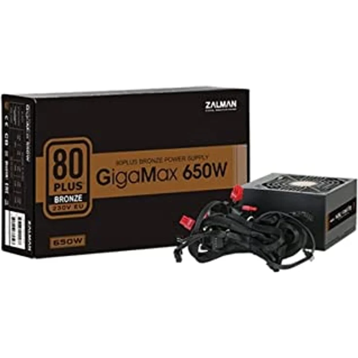 Zalman 650W ATX Standard Netzteil - GigaMax 650W - (Active PFC/80 Plus Bronze) – Bild 1