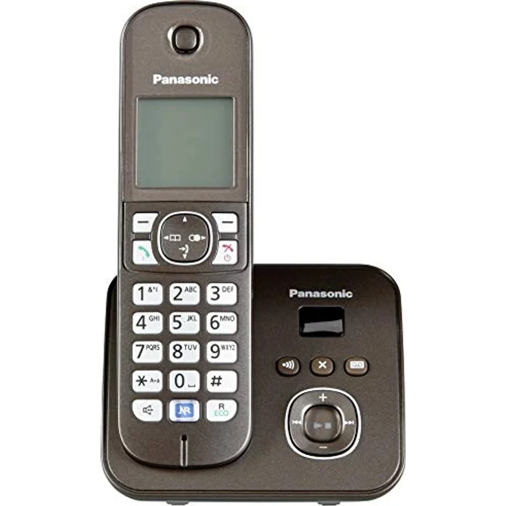 Panasonic KX-TG6821 Single Analog-Telefon mocca-braun – Bild 3