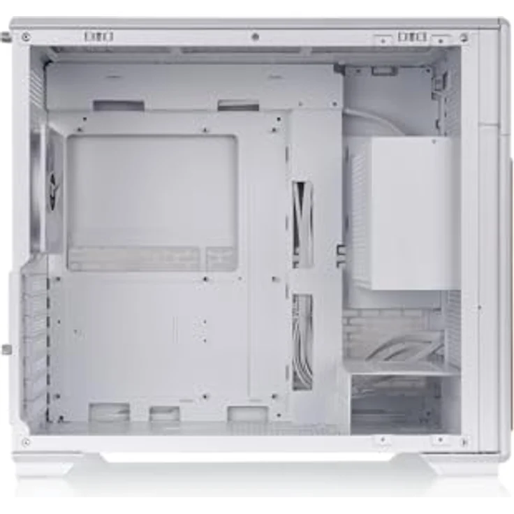 Thermaltake TR300 WS Snow, Mid-Tower PC-Gehäuse mit 3-mm-Tempered Glass, 120mm weißem Lüfter und Power Extension Cord – Bild 2