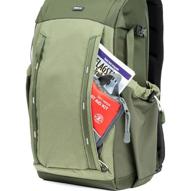 Think Tank Backlight 18L Montane Green, Fotorucksack mit rückseitigem Zugriff für Kamerazubehör, 18 l, inklusive Fächern für Laptop und Tablet – Bild 6
