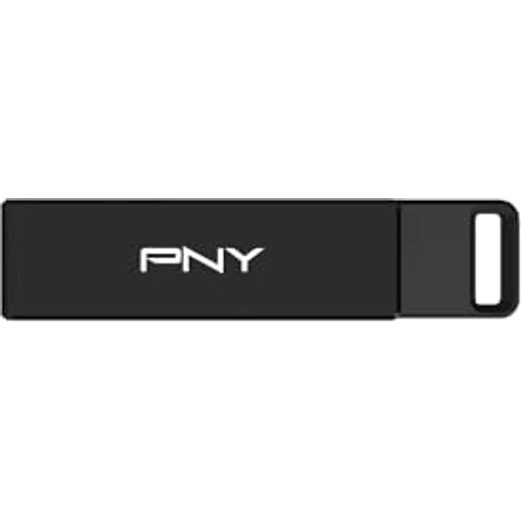 PNY 128GB Elite-X Type-C USB 3.2 Gen 1 Flash Drive, up to 200MB/s Read Speed, sleek and stylish housing, silver – Bild 2