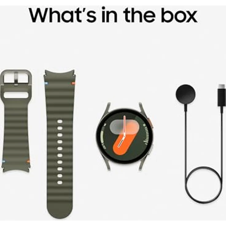 Samsung Galaxy Watch 7 Smartwatch, Fitness-Uhr, Aktivitätstracker, 44mm, Bluetooth, Silver – Bild 11