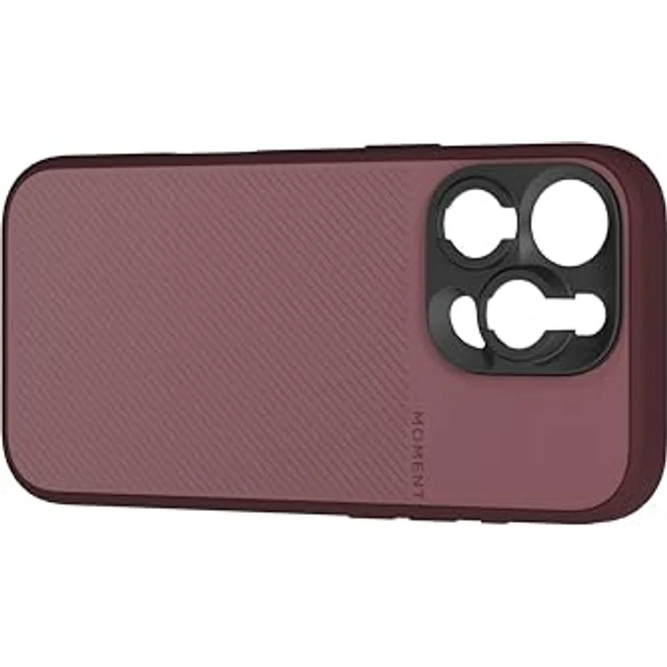 Moment Case MagSafe für iPhone 16 Pro, Schlanke TPU-Hülle mit robustem Schutz, Rot, inkl. 2 Drop-In Lens Mounts – Bild 2