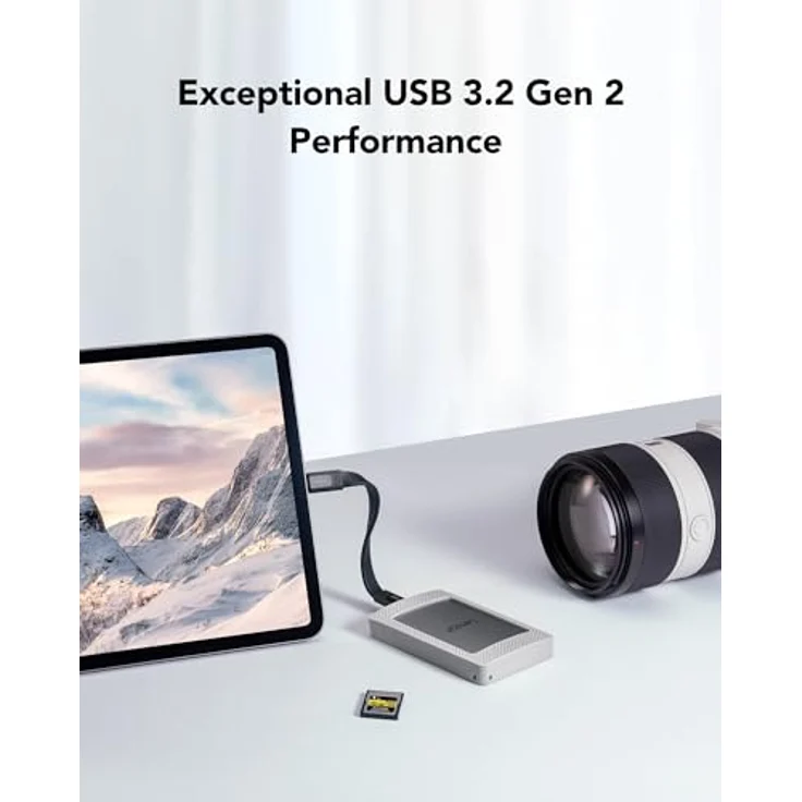 Lexar ES4 Portable SSD 1TB, Externe SSD USB 3.2 Gen 2 bis zu 1050 MB/s Lesen, kompatibel mit iPhone 15/16, PC, Mac, PS4/PS5 und mit Magnetkit – Bild 5