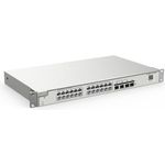 Ruijie RG-NBS5100-24GT4SFP, 24-Port Desktop Netzwerk Switch mit 4 SFP Ports, Cloud-Managed und Layer 3 Switching
