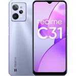 realme C31 Smartphone 16,51cm (6,5 Zoll) IPS-Display, 64GB interner Speicher, 4GB RAM, Dual-SIM, Android 11, Light Silver