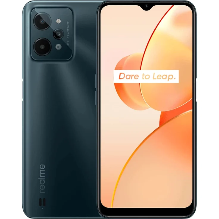 realme C31 Smartphone 16,51cm (6,5 Zoll) IPS-Display, 64GB interner Speicher, 4GB RAM, Dual-SIM, Android 11, Dark Green – Bild 1