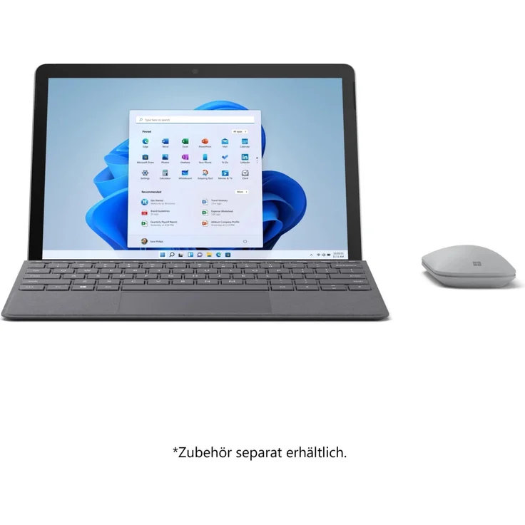 Microsoft Surface Go 3 - 10,5 Zoll 1.920 x 1.280 Pixel, Intel Pentium 6500Y, 4 GB RAM, 64 GB SSD, Windows 11 S 64-bit (8V6-00003) – Bild 3