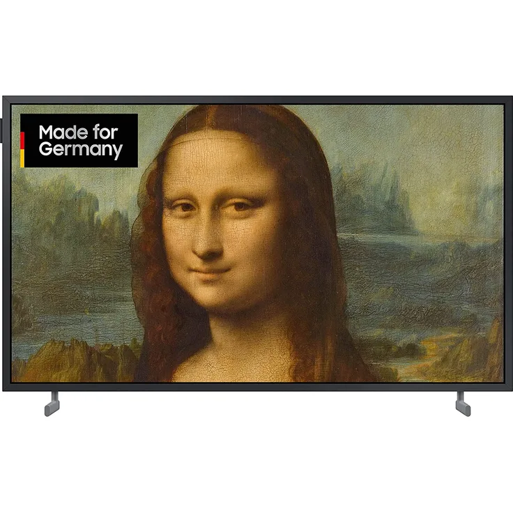 Samsung GQ32LS03BBU The Frame (2022) 80 cm (32 Zoll) QLED Smart TV (Full HD, HDR,, Edge LED) HD-Triple-Tuner (Sat, Antenne, Kabel) Modelljahr 2022 Energieklasse G (DE-Modell) - Preisvergleich