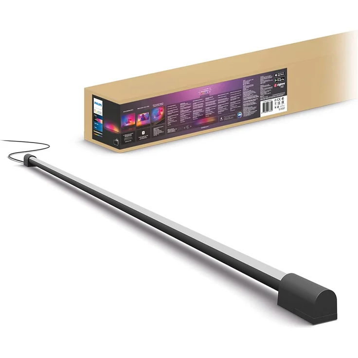 Philips Hue Play Gradient Light Tube, 125 cm, schwarz (915005988201) – Bild 3