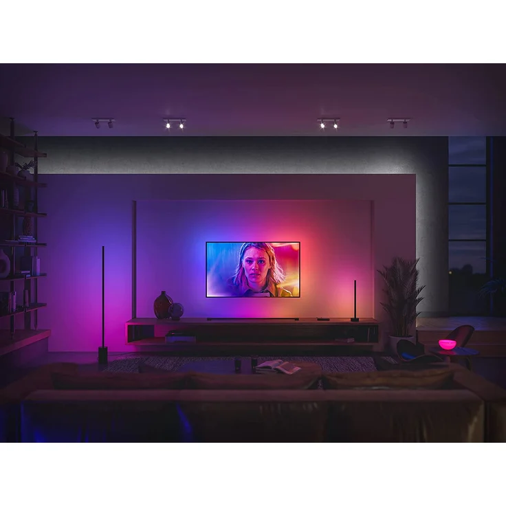 Philips Hue Play Gradient Light Tube, 125 cm, schwarz (915005988201) – Bild 4
