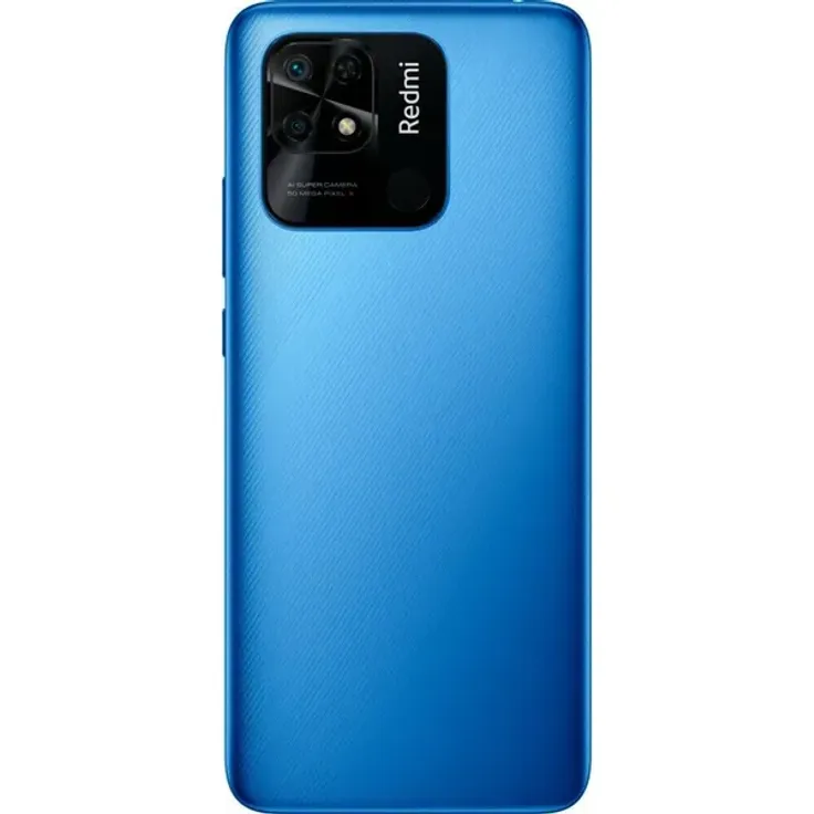 Xiaomi Redmi 10C Smartphone 17,02cm (6,7 Zoll) Farbdisplay, 128GB interner Speicher, 4GB RAM, Dual-SIM, Android 11, Ocean Blue – Bild 4