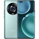 Honor Magic4 Pro 5G Smartphone 17,29cm (6,81 Zoll) OLED-Display, 256 GB interner Speicher, 8 GB RAM, Dual-SIM, Android 12, Cyan